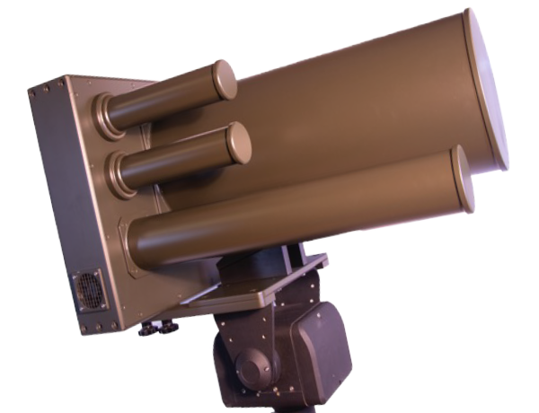 MGT DroneTERMINATOR counter-UAS directional unit protecting critical infrastructure