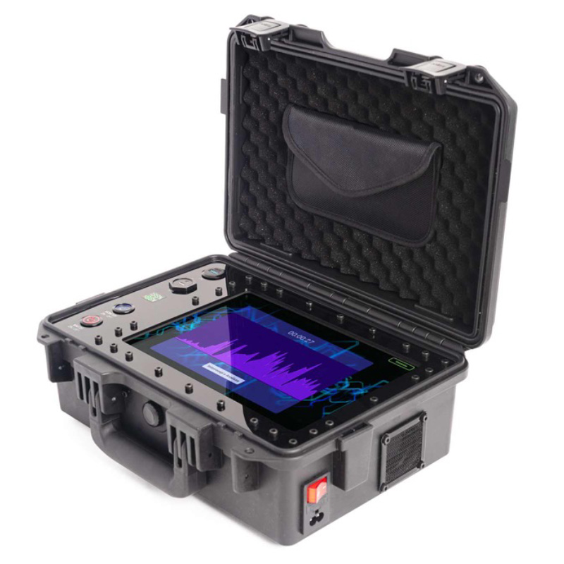 Portable forensic platform front view